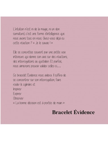 Bracelet EVIDENCE bleu
